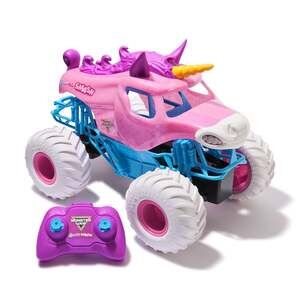Monster Jam Official Sparkle Smash 1:15 Scale Remote Control Monster Truck